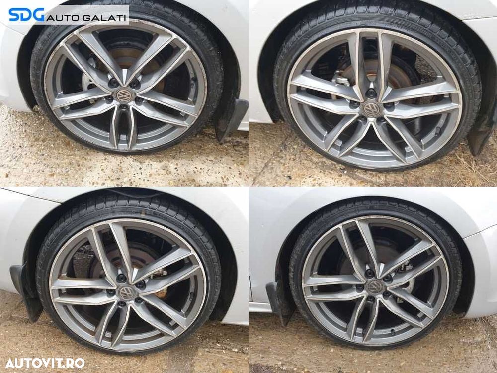 Set 4 Jante Roti Aliaj cu Anvelope Noi 2020 225 35 19 R19 5x112 VW Passat B7 2010 - 2015 Cod sdgb28 - 1