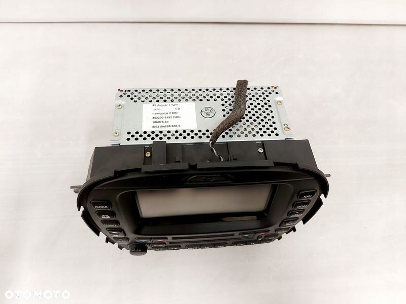 JAGUAR S-TYPE RADIO Z CD NAWIGACJA 2 DIN - 5