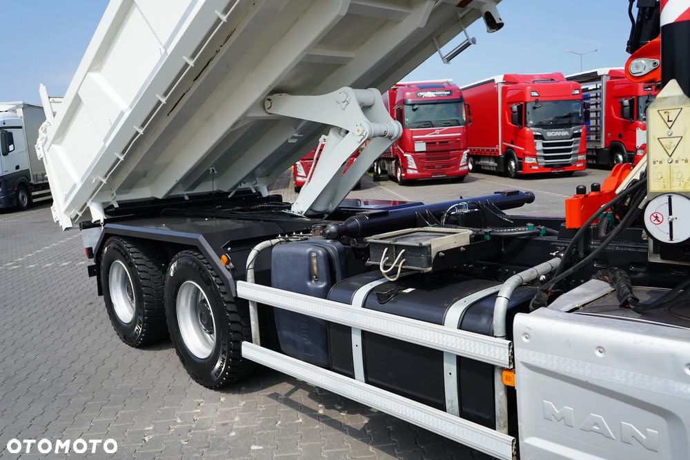 MAN / TGS / 33.420 / E 6 / WYWROTKA + HDS / FASSI F 175 / 6 X 4 / HYDROBURTA - 25