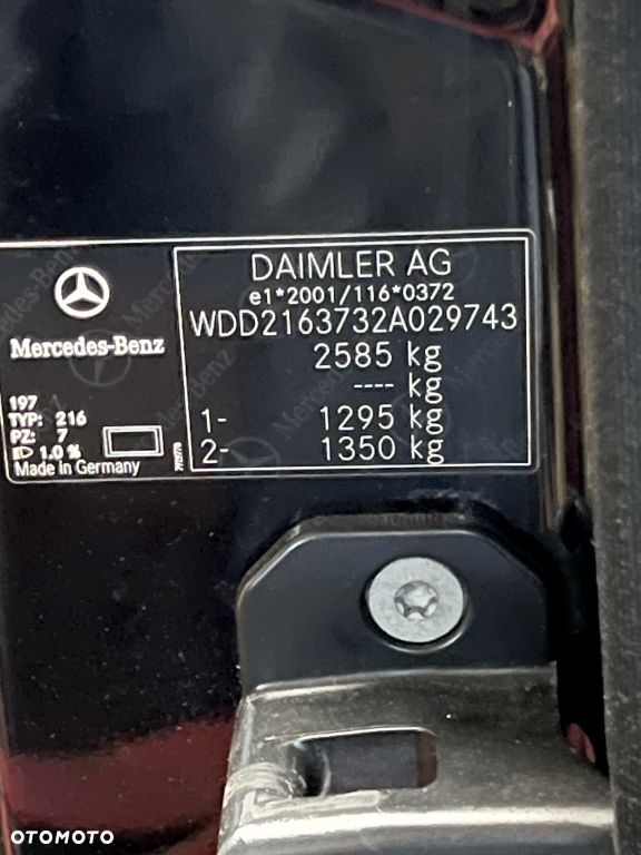 Silnik kompletny OE Mercedes CL500 W216 4.7 BiTurbo 278920 278.920 435KM - 9
