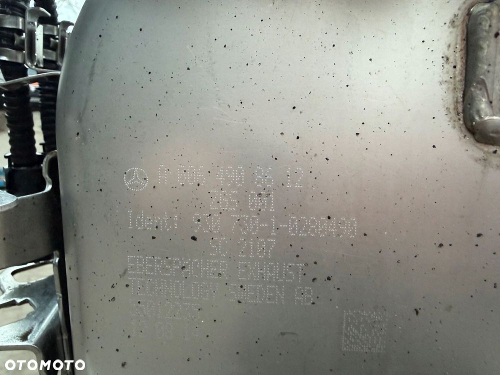 TŁUMIK KATALIZATOR MERCEDES ACTROS MP4 A0064908612 OM471 ORYGINAŁ DPF - 9