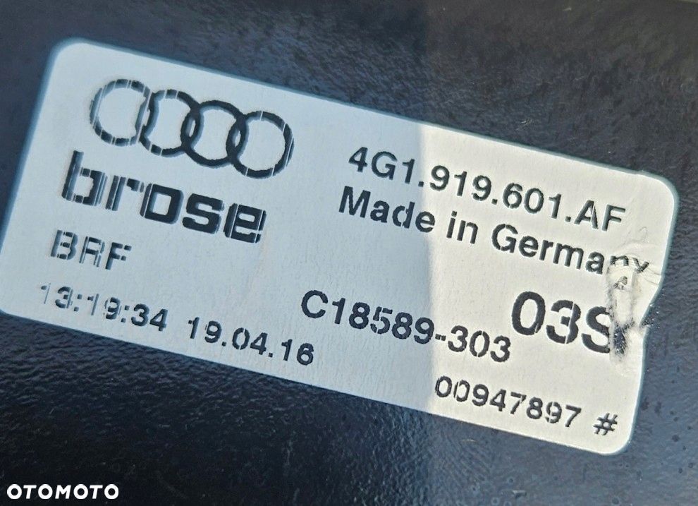 audi a6 s6 rs6 a7 s7 rs7 c7 4g wyświetlacz lcd mmi winda 4g1919601af - 3