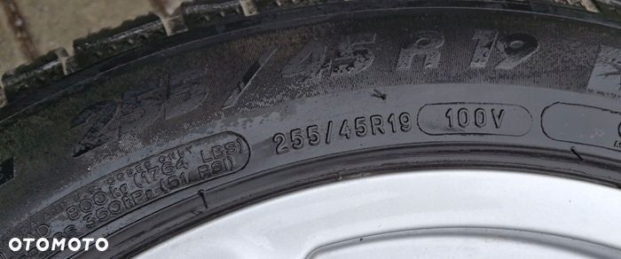 porsche panamera 970 koła felgi opony zima 5.5mm 255/45/19r 285/40/19 - 4