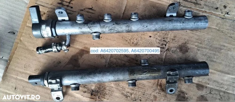 Rampa injectoare mercedes w219 w164 w221 w166 w251 w211 w212 w204 OM642 3.0cdi 3.2cdi 3.5cdi W219 diesel - 1