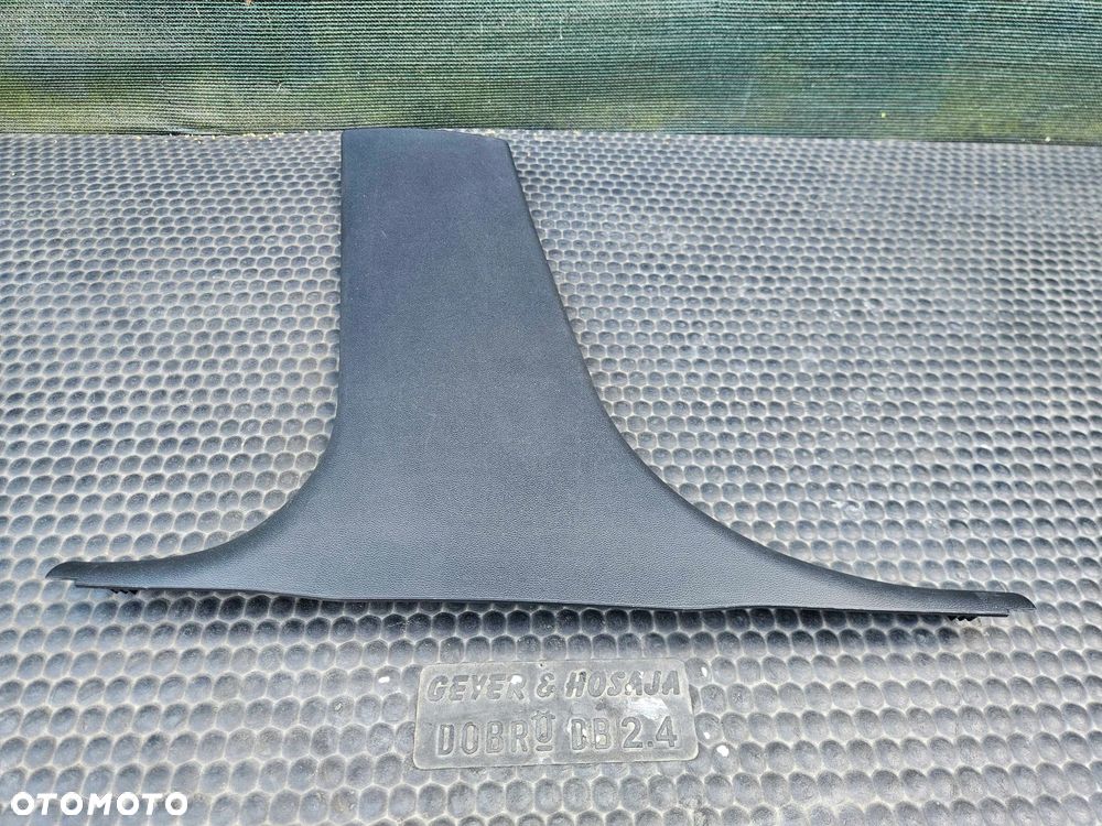 Osłona Słupka Progu Plastik Zaślepka Tapicerka Wnętrza Czarne BMW 3 E90 E91 LCI Lift - 18