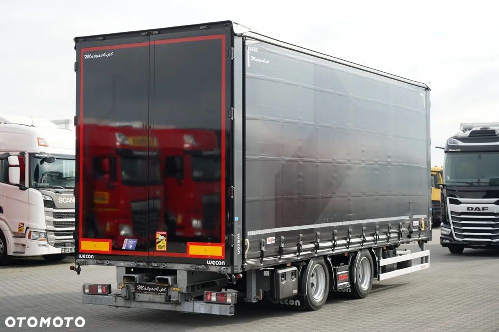 Wecon PRZYCZEPA - 7,7 M / TANDEM / PRZEJAZDOWA  / OŚ PODNOSZONA / SAF /  2023 ROK - 6