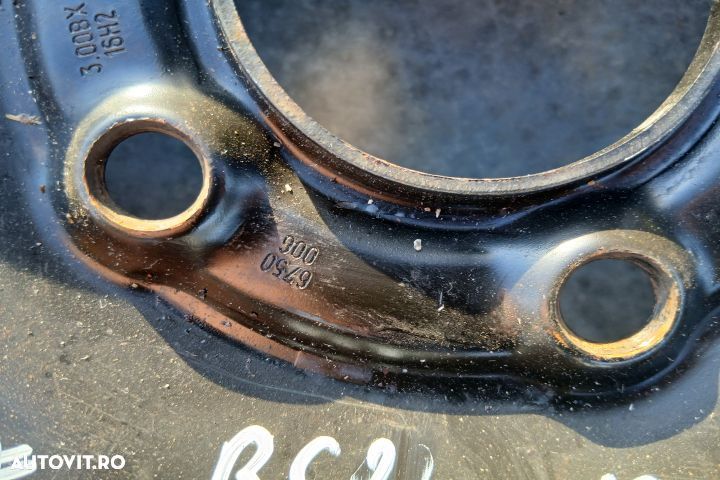 Roata de rezerva slim R16 6750006 3.00BX16H2 IS32 162901 115/90 R16 6 - 5