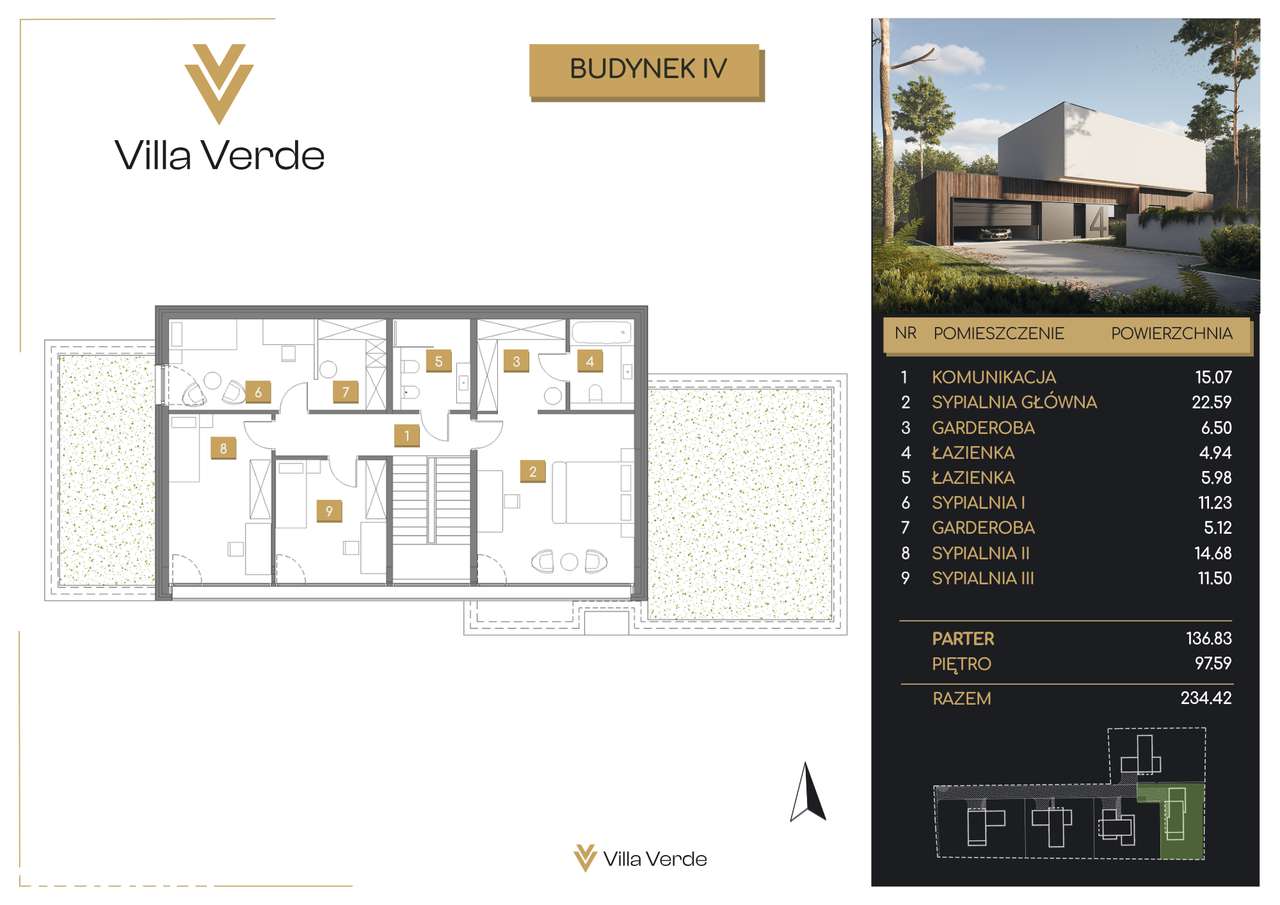 5-pokojowy dom 234m2 + ogródek Bezpośrednio - Pełny obrazek: 5/14
