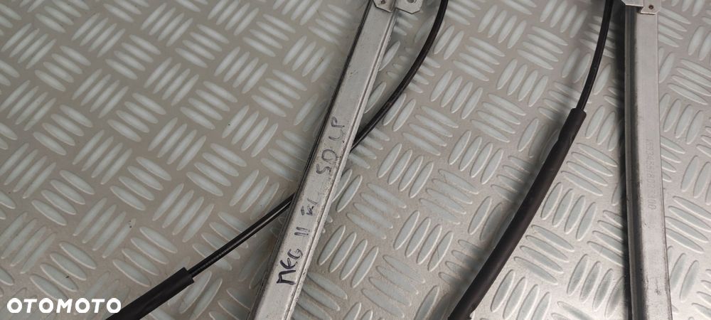 mechanizm podnośnik silniczek szyby lewy przód RENAULT MEGANE II 2 5D EURO - 7