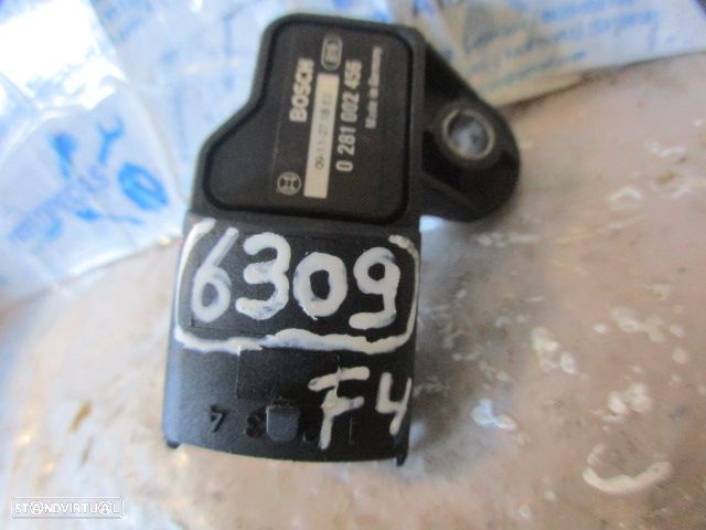 Modulo 0281002456 DACIA SANDERO 2010 1.4I 75CV 5P PRETO Sensor, Pressão Coletor De Admissão - 4