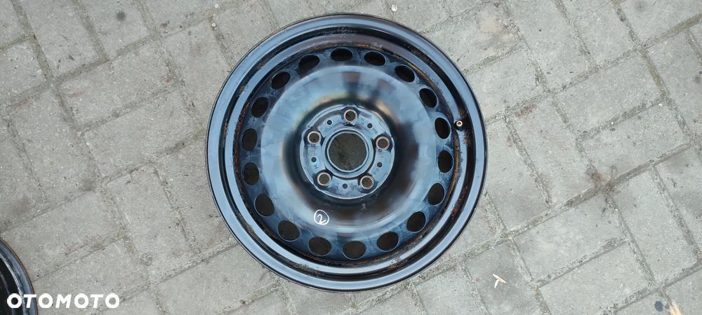 FELGI STALOWE 5x112 6Jx15 CALI ET43 5Q0601027N VW GOLF V VI VII OCTAVIA II III LEON II III KOMPLET 4 SZTUKI - 3