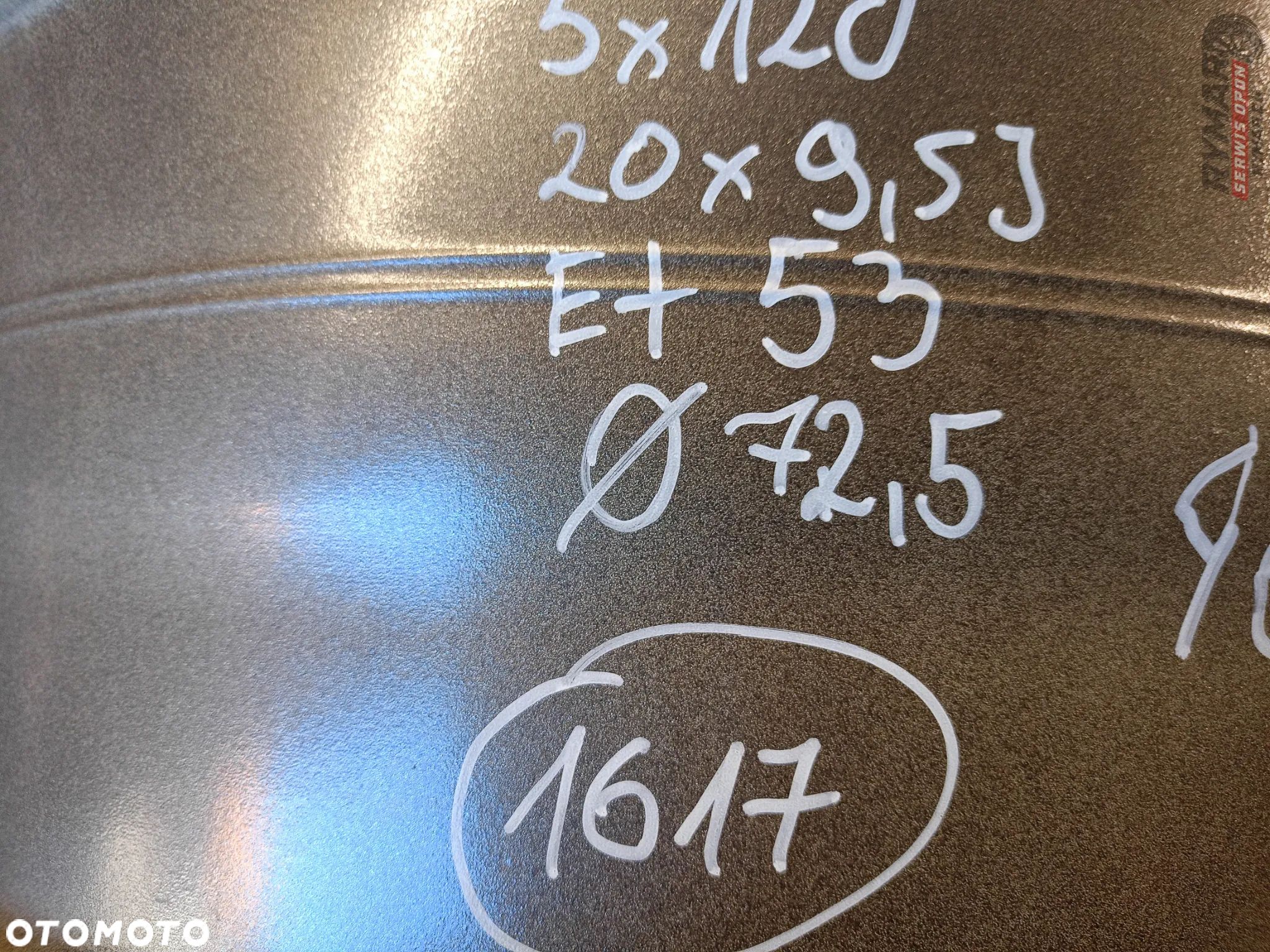 ŚLĄSK ALUFELGI 9.5X20" 5x120 ET53 ORYGINAŁ LAND ROVER OE KOMPLET - 7