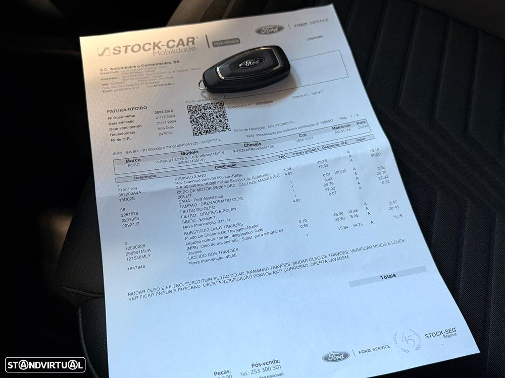 Ford Puma 1.0 EcoBoost MHEV ST-Line X Aut. - 45