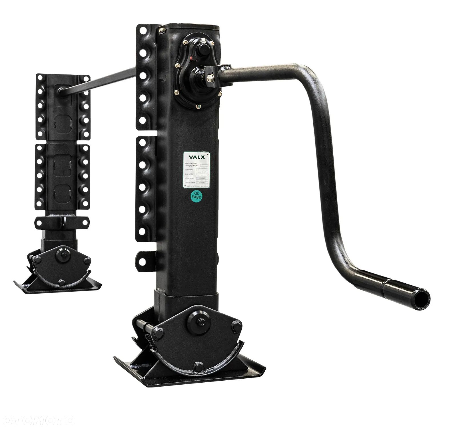 Extra mocne stalowe podpory do naczep VALX S 850 S500F-S-1500-465 - 1