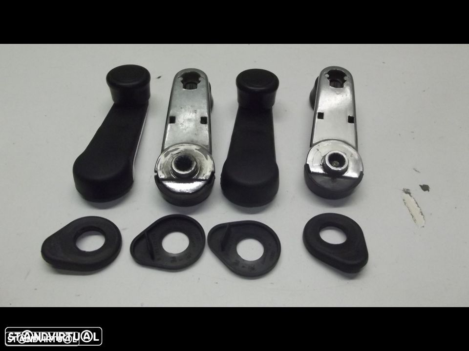 audi 80 conjunto dos 4 manipulos dos vidros - 1