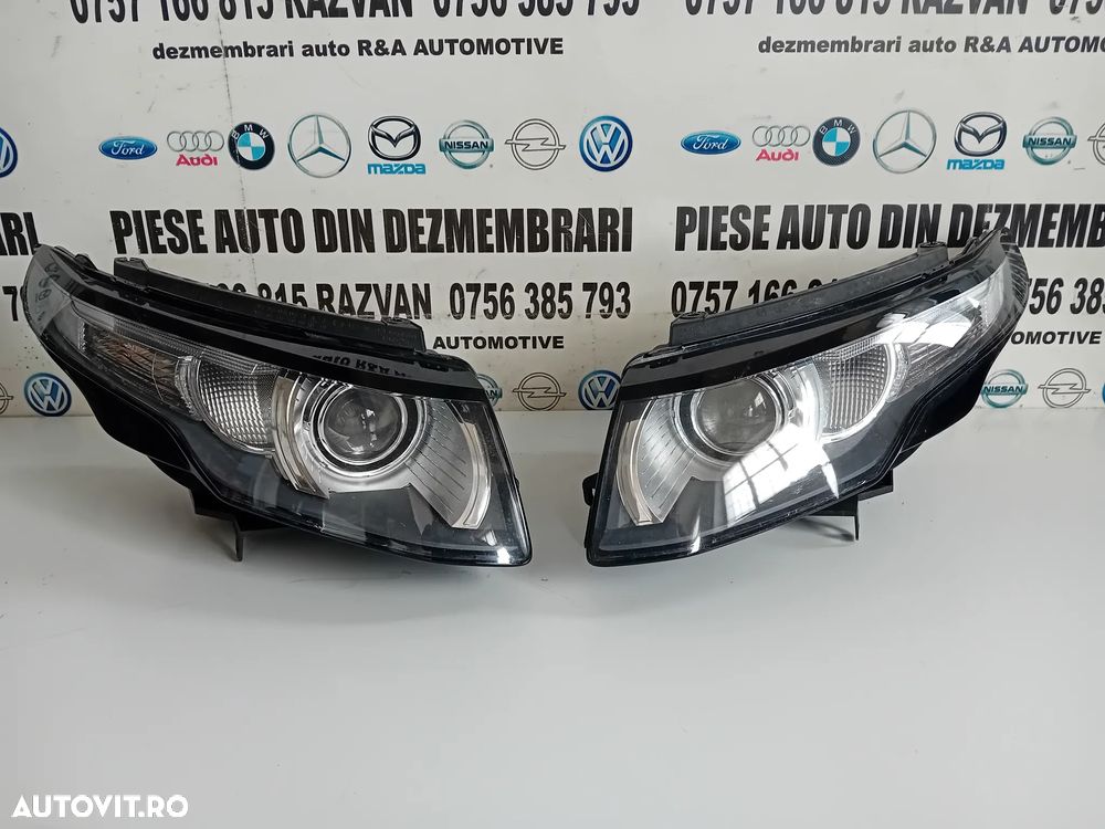 Faruri Far Stanga Dreapta Range Rover Evoque L538 2011-2015 Impecabile Halogen Anglia - 1