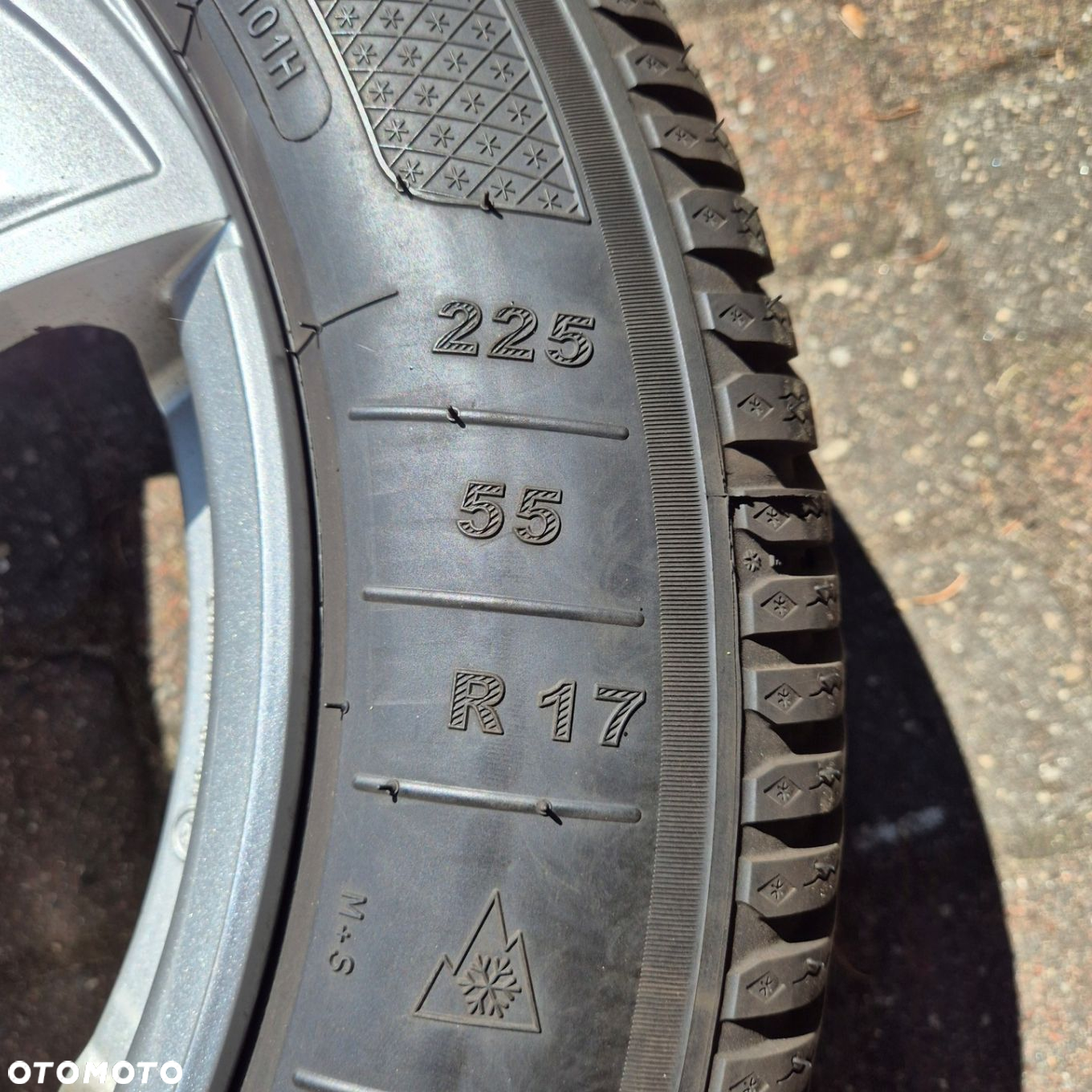 ZIMA KOŁA 225/55 R17 AUDI A6 C7 Q3 TIGUAN ATECA VW T4 VITO BMW X1 X2 2024r - 7