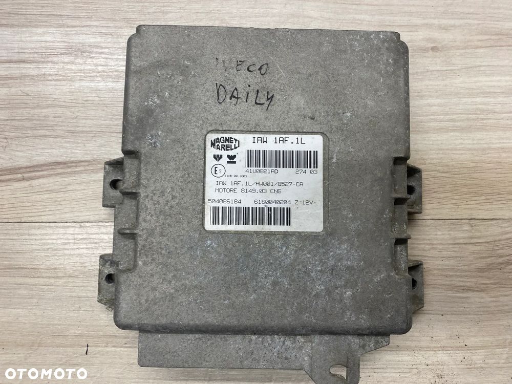KOMPUTER STEROWNIK SILNIKA ECU IVECO DAILY 504086184 6160040204 IAW1AF1L - 1