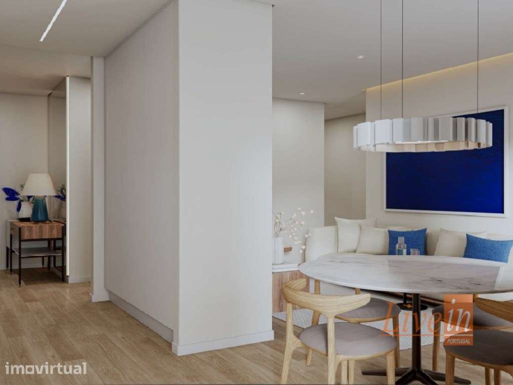 Apartamento T3 Novo com 147m² em Condomínio Privado com Piscina na ... - Grande imagem: 3/12