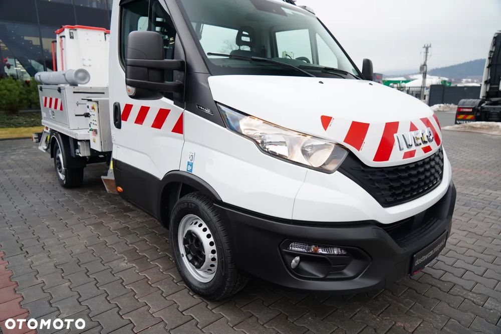 Iveco 35-140 / ZWYŻKA / PODNOŚNIK KOSZOWY FRANCE ELEVATEUR 141 TLE / 4 PODPORY / MANUAL / 2020  R - 14