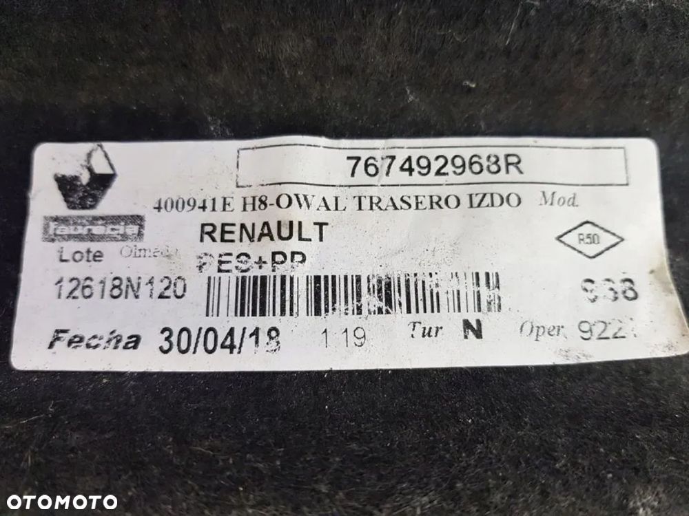 RENAULT MEGANE IV HB NADKOLE TYŁ TYLNE PRAWE LEWE - 9
