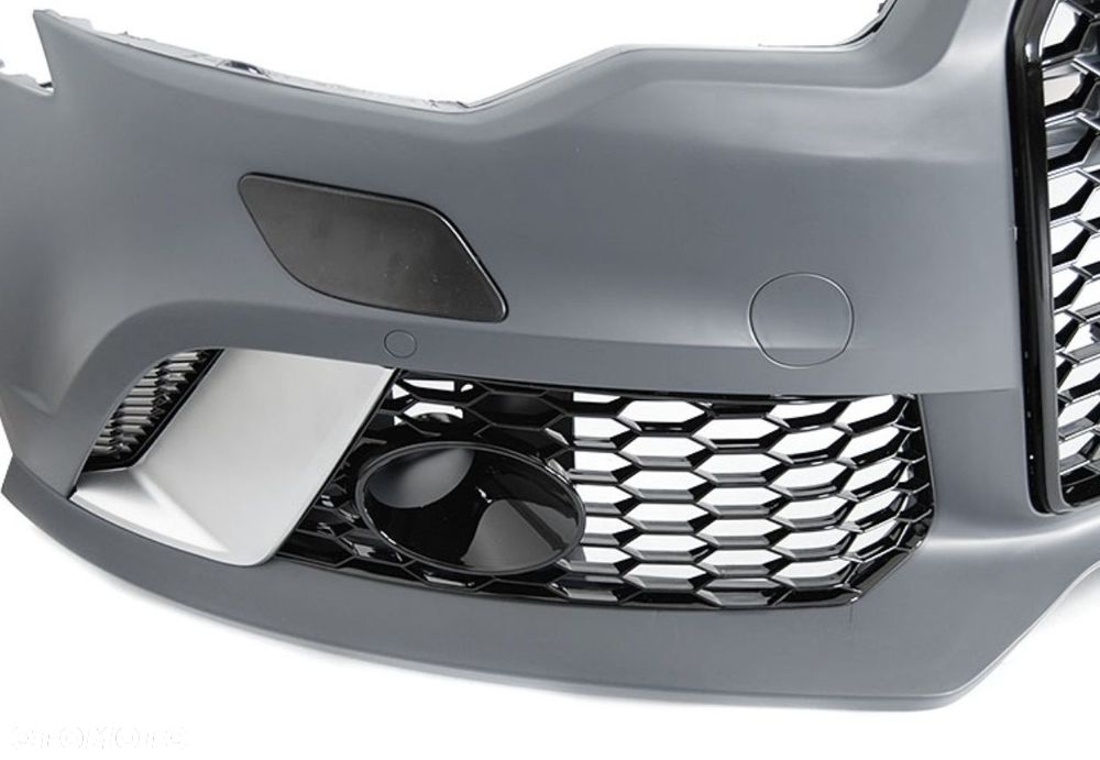 zderzak przod tuning sport r s6 s-line look audi a6 c7 4g lift 2014-2018 - 3