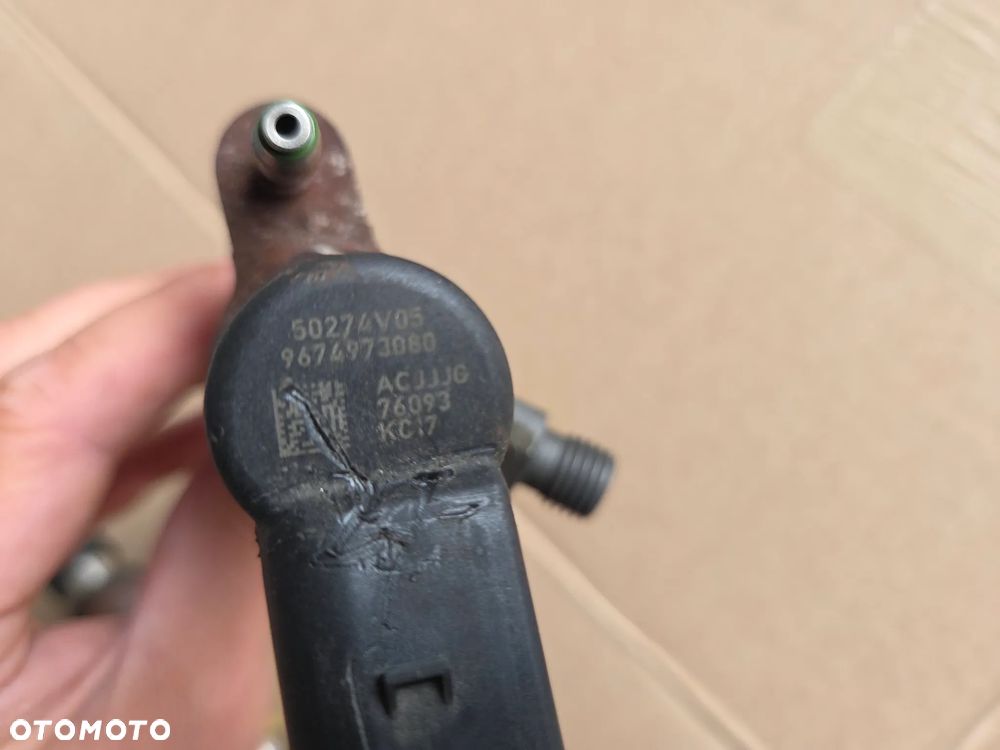 Wtryskiwacz wtryski wtrysk 1.6 E HDI Peugeot Citroen  9674973080 - 7