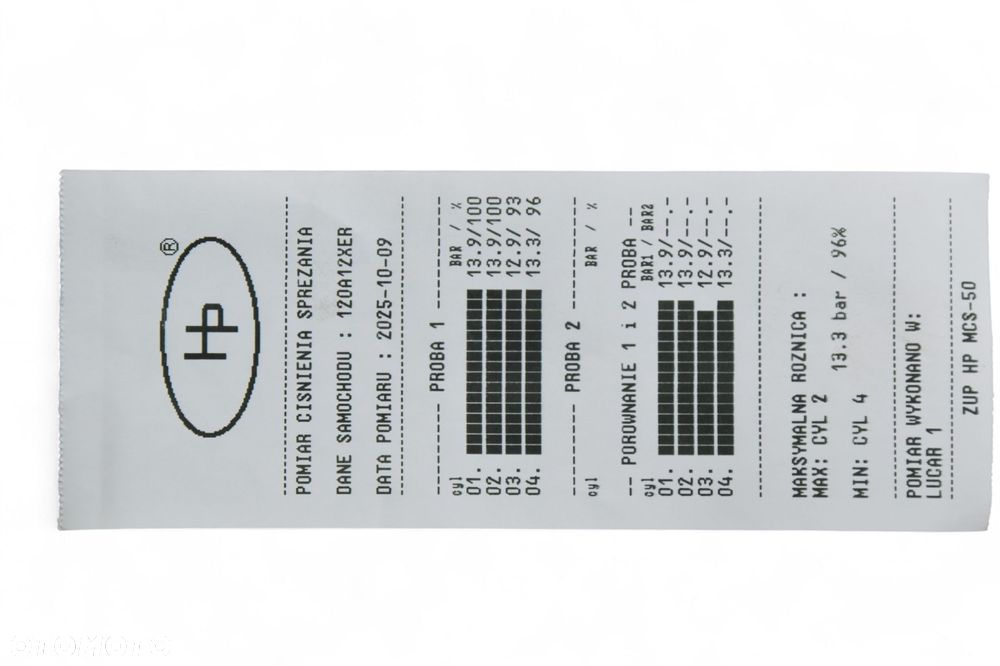 Silnik OPEL CORSA D ADAM 1.2 70KM A12XER  POMIAR KOMPRESJI - 13