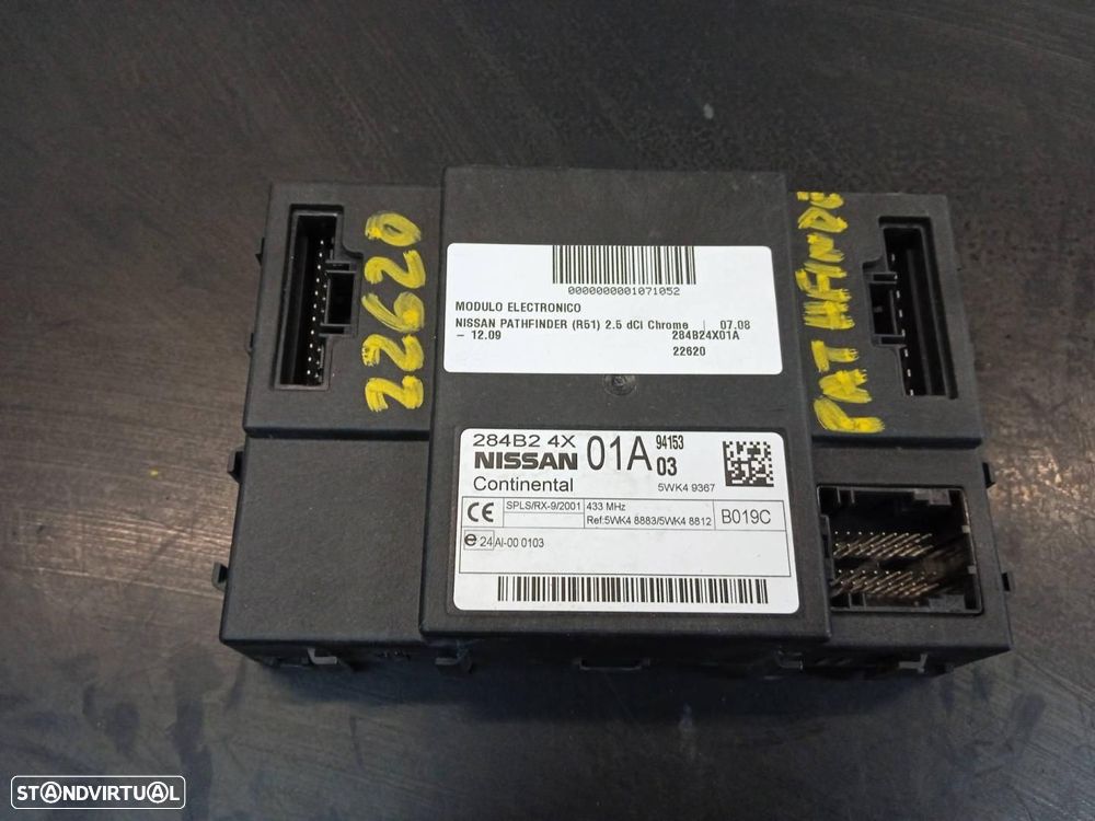 MÓDULO ELETRÓNICO NISSAN PATHFINDER R51 - 1