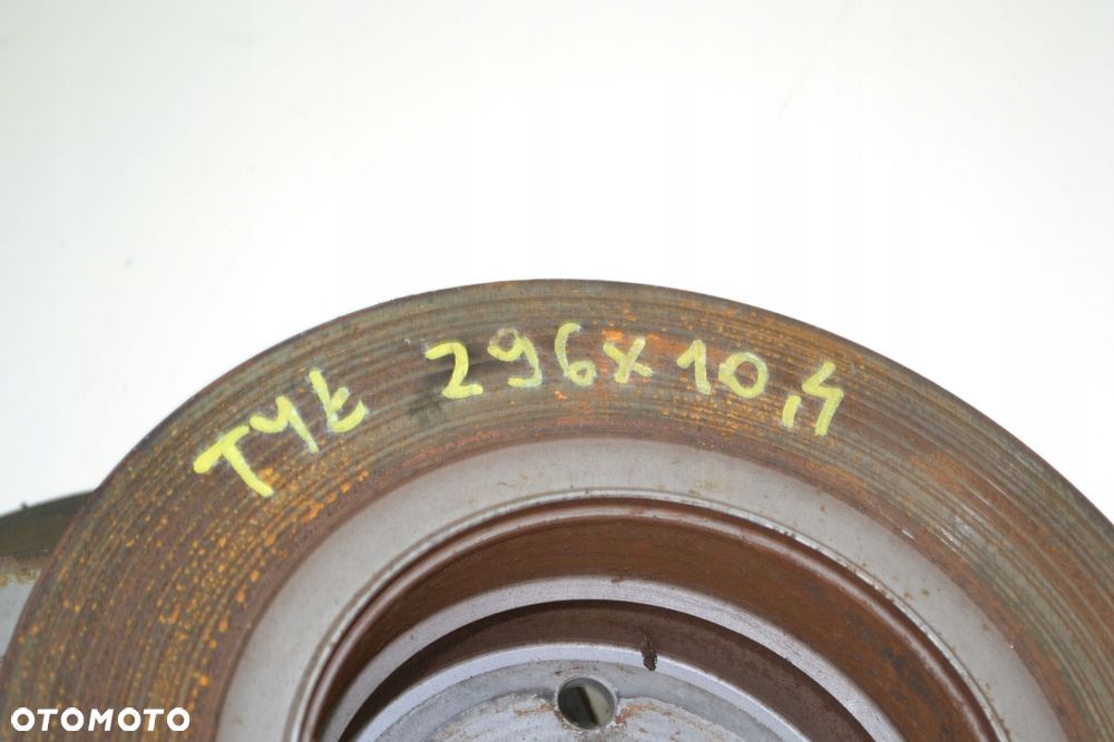 BMW E87 E90 TARCZE HAMULCOWE TYŁ KLOCKI KOMPLET ZESTAW 296MM - 4