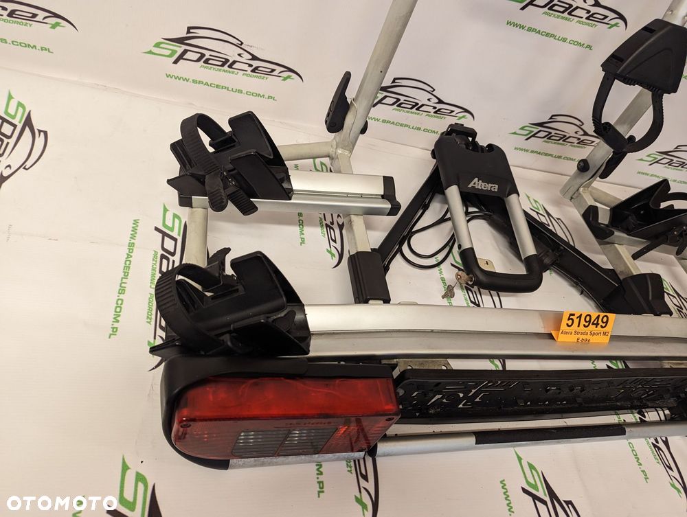 Uchwyt bagażnik rowerowy platforma na hak na 2 rowery Atera Strada Sport M2 E-bike - 2