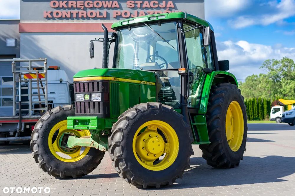 John Deere 6100 Stan idealny Bez Elektroniki  Ciągnik Prasa Rozrzutnik Obornika - 3