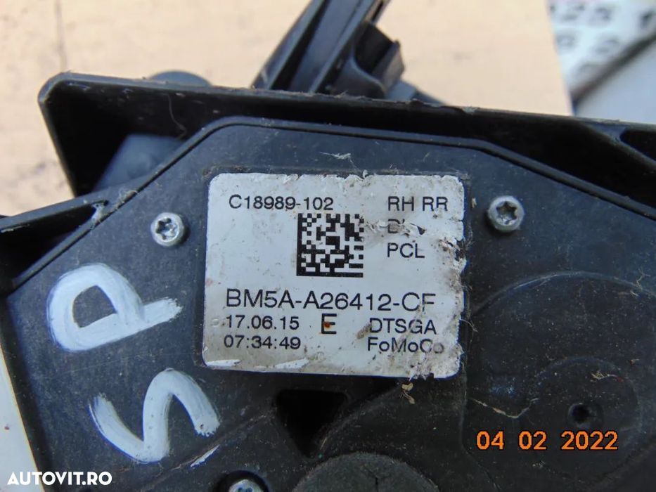 Broasca usa Ford mondeo mk5 broasca usa spate stanga dreapta - 3