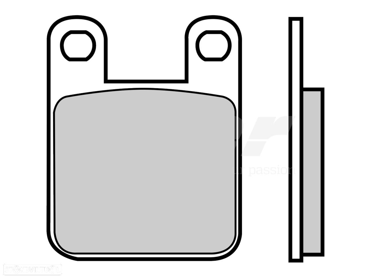 07bb1205 - pastilhas de travão orgânicas brembo 07bb1205 - 1