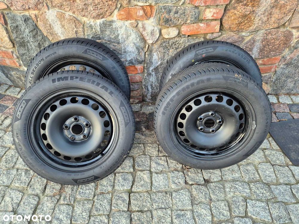 vw touran caddy golf V AUDI A3 8P koła zimowe r16 5x112 205/55r16 KPL