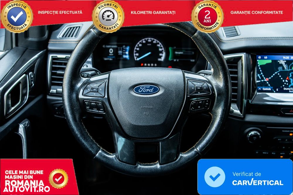 Ford Ranger 2.0 EcoBlue 170 CP 4x4 Cabina Dubla Wildtrack Aut. - 11