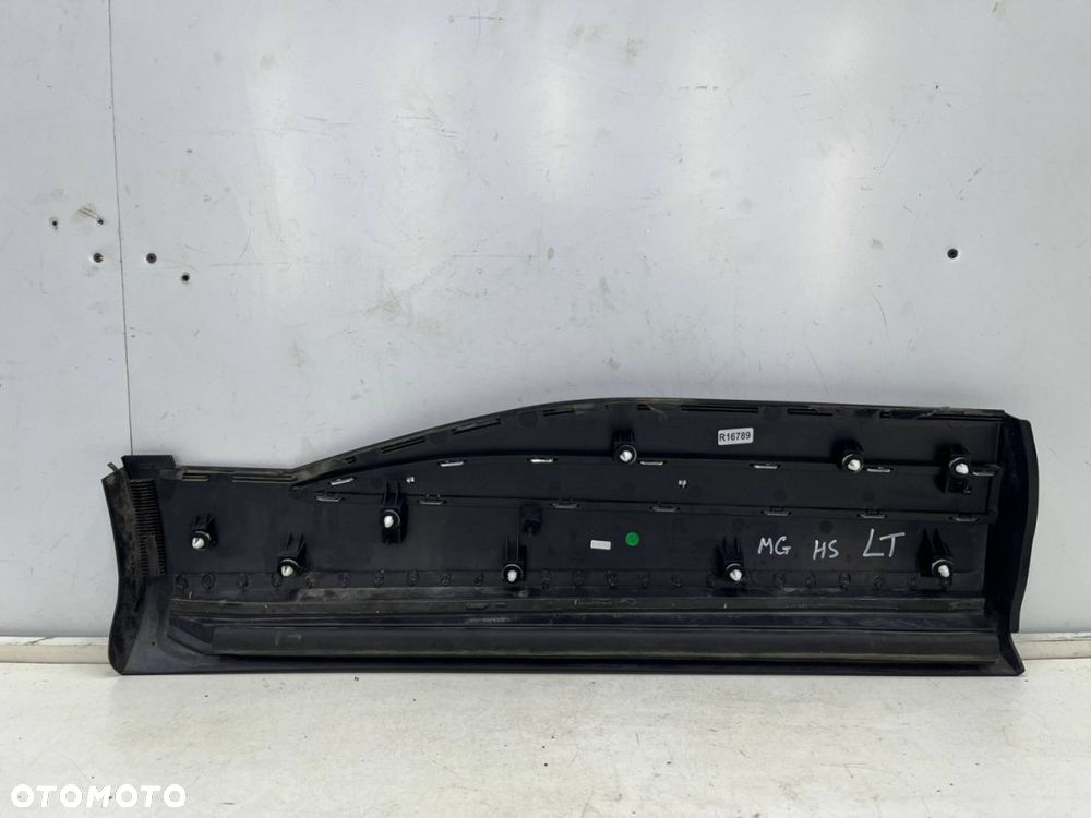 Listwa MG HS I EHS 18r.- LEWA tylna dolna nakładka drzwi lewy tył chrom 10423726 - 12