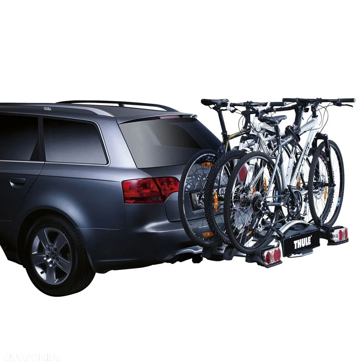 Suport biciclete Thule EuroWay G2 922020 cu prindere pe carligul de remorcare - pentru 3 biciclete (alimentare 13 pini) _ NOU- Pret importator, emitem Factura & Garantie - 4