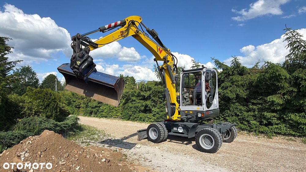 Wacker Neuson Koparka Kołowa 6 TON Wacker NEUSON 6503 -2 Pług Ramię Long 3 Łamane POWERTILT Lenhoff Klimatyzacja łyżki przedsiębierne MS03 6503 ew65 wiertnica  Takeuchi TB175W Yanmar B75W widły grabie - 3