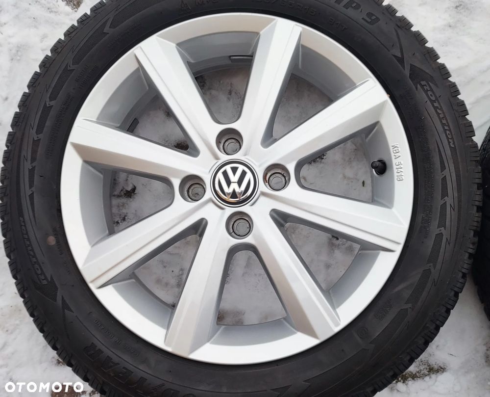 Koła Zimowe Felgi Aluminiowe Oryg. Vw UP Skoda Citigo Seat Mii Goodyear 165/65/15 4x7,9mm 2021 rok Idealne!! Starogard Gdański - 5