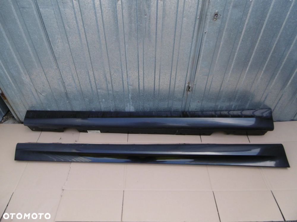 Listwy nakładki progowe progi m-pakiet bmw e90 e91 475 475/9 komplet - 1