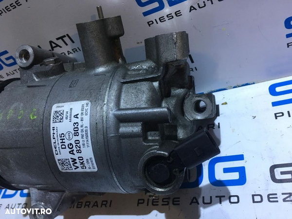 Compresor AC / Clima / Aer Conditionat VW Golf 5 2003 - 2009 Cod Piesa : 5K0 820 803 A / 5K0820803A