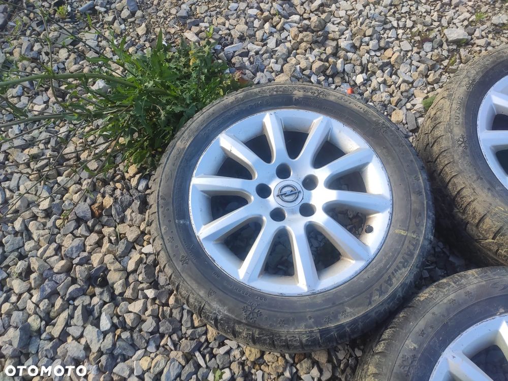 KL Koła Felgi Opel Zafira II Astra H 5x110 R16 6,5" x 16 ET 37 Opony Zima 205/55r16 13116623 - 5