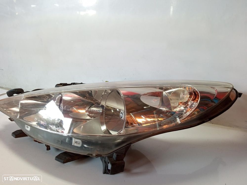 FAROL ESQUERDO PEUGEOT 207 2007 -620895 - 2