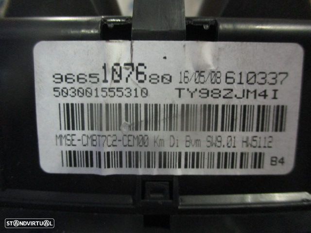 Quadrante 9665107680 PEUGEOT 308 2009 1.6HDI KM/H - 2