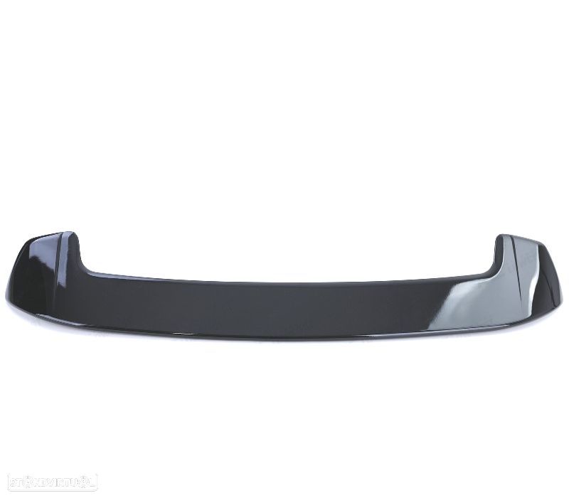 AILERON SPOILER TRASEIRO VOLKSWAGEN VW POLO 5 6R 09-14 LOOK R LINE PRETO BRILHANTE - 2