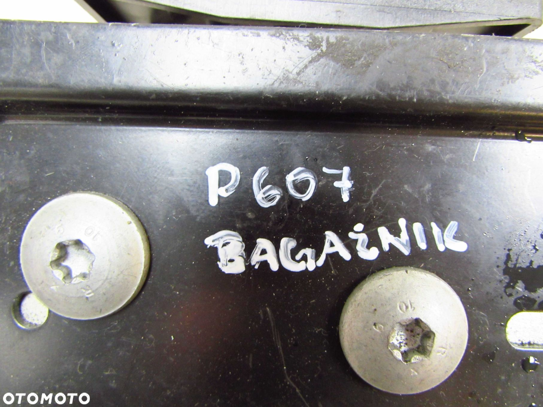 PEUGEOT 607 LIFT 04- ZAMEK RYGIEL KLAPY BAGAZNIKA DOCIAG 9648338680 - 6