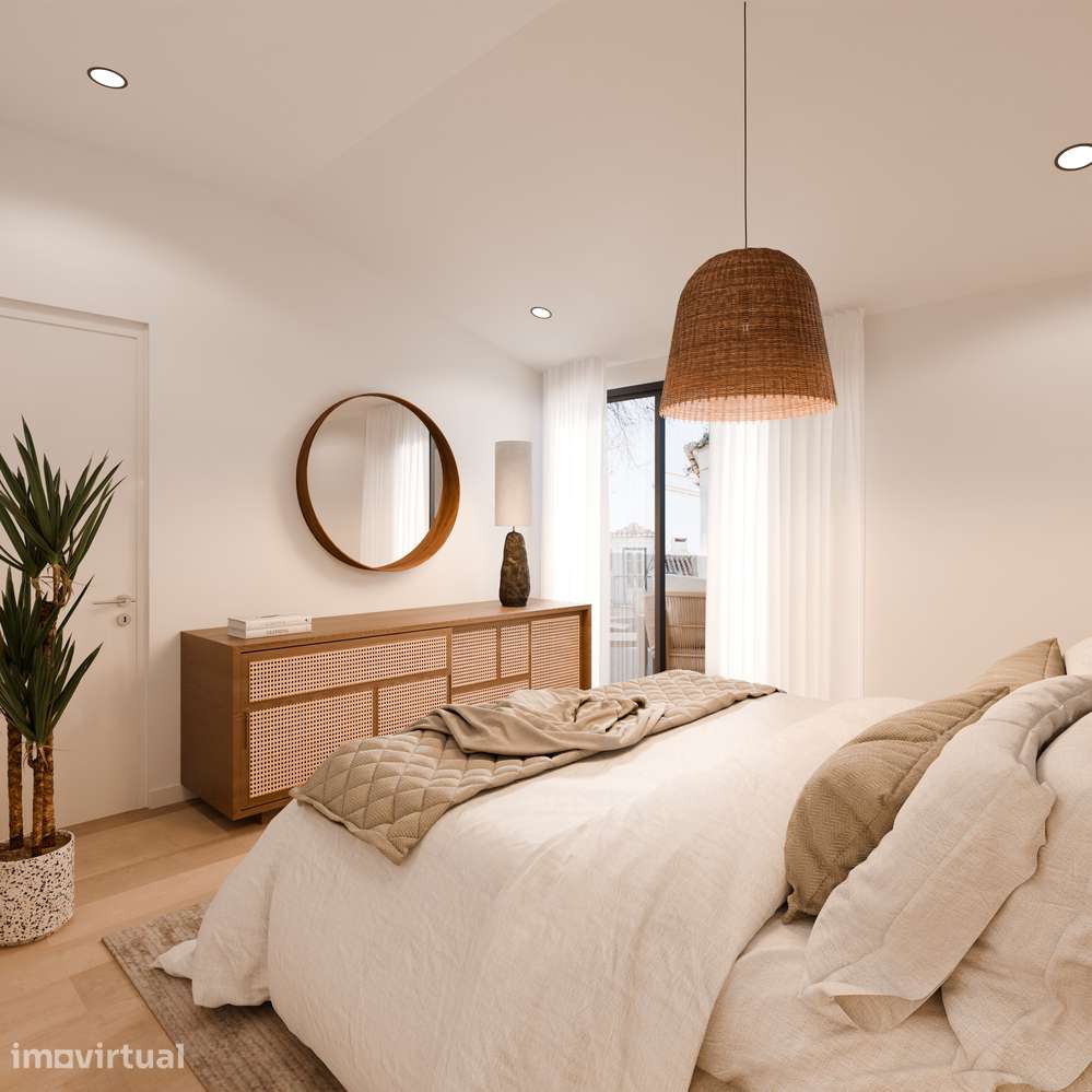 Apartamento T2 com varanda, garagem e terraço - Grande imagem: 5/13