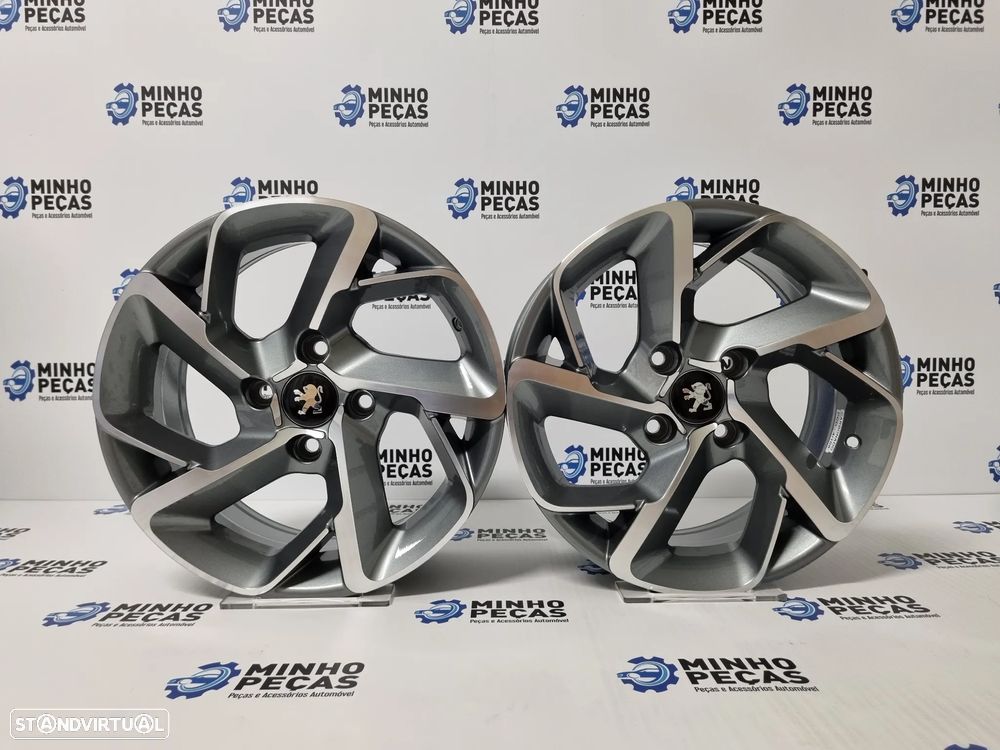 Jantes Peugeot em 15 GunMetal (4x108) - 1