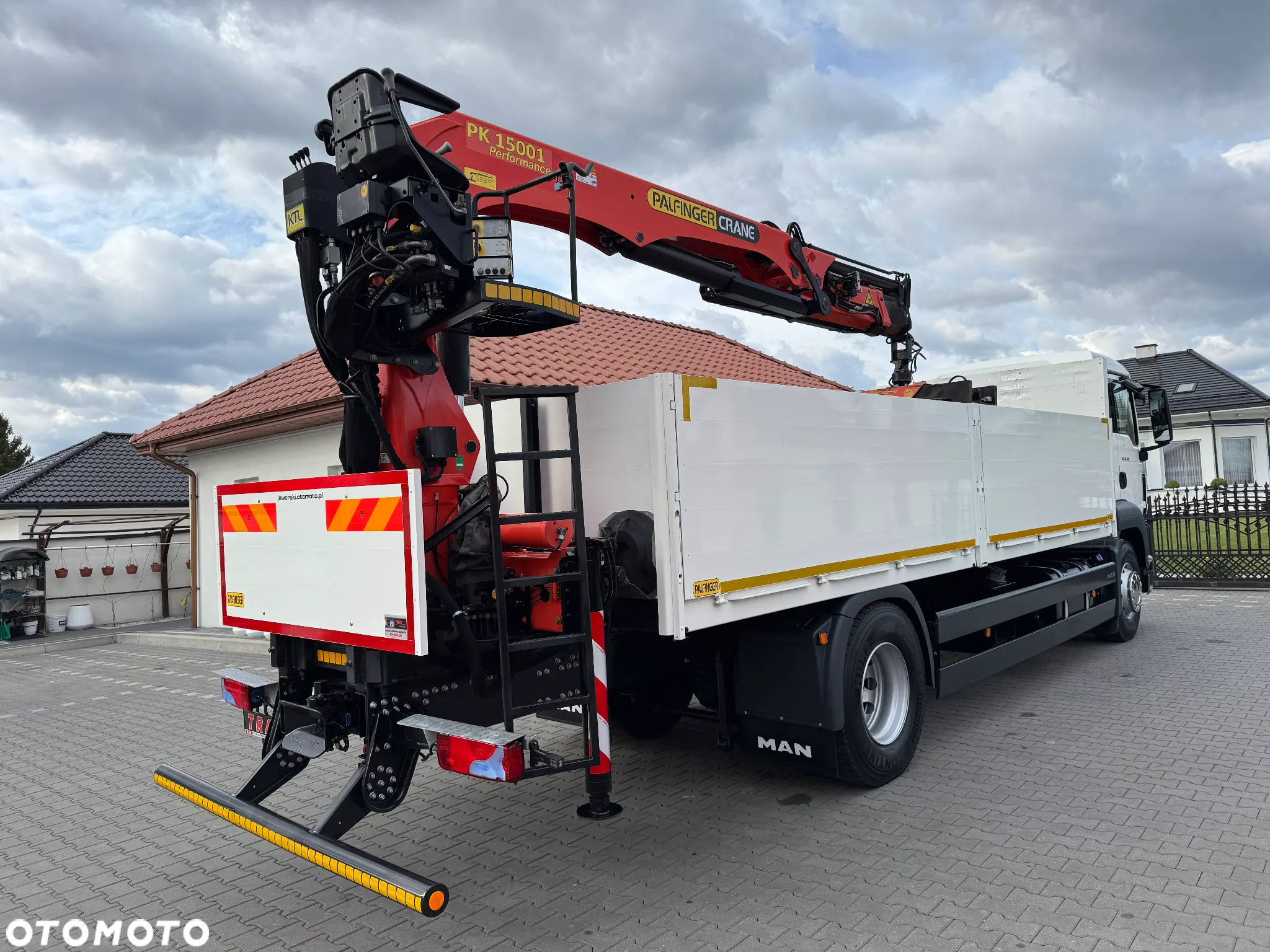 MAN TGS 18.360 4x2 z HDS PALFINGER, MANUAL, DMC 18 T - 7
